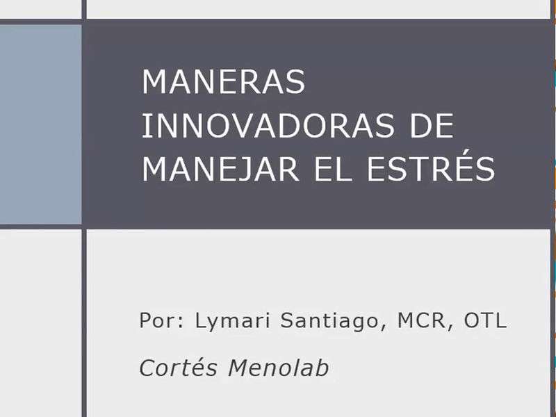 innovadoras estres video cover image and post featured image.